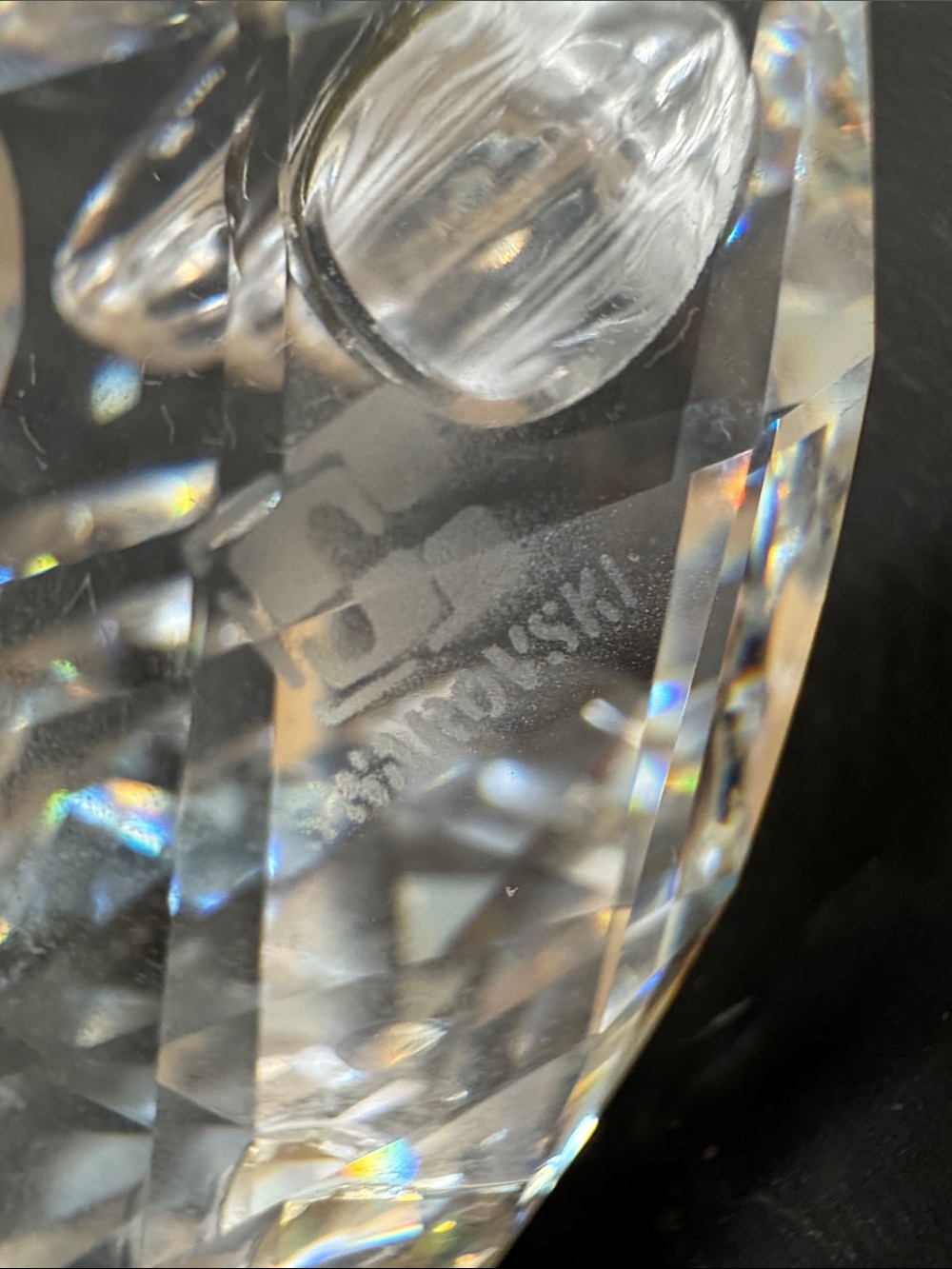Swarovski Crystal Swan Figurines Clear Glass Set of Three - Picture 8 of 16